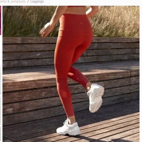 Varley Westley Leggings XS New Spiced Red - Picture 3 of 3